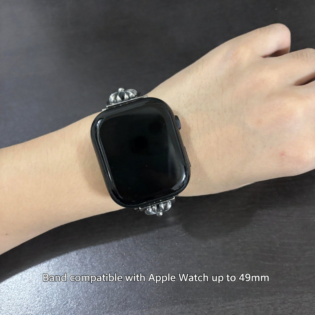 Chrome Hearts Apple watch face watch band