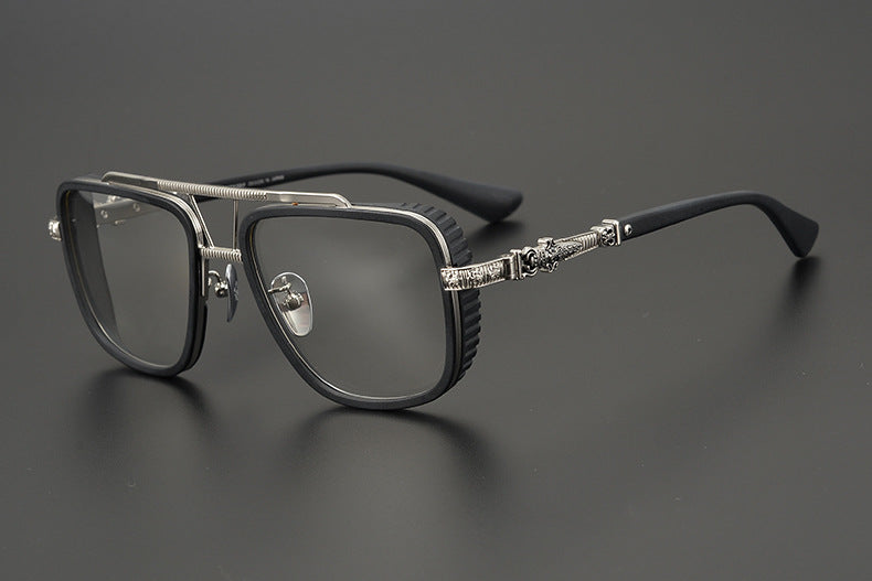 Chrome Hearts Double-Bridge Eyewear with Premium Engraving