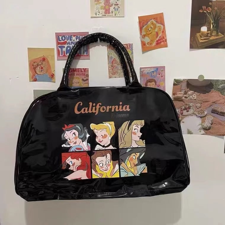 Spicy Girly Print Retro Large Capacity Gym Bag