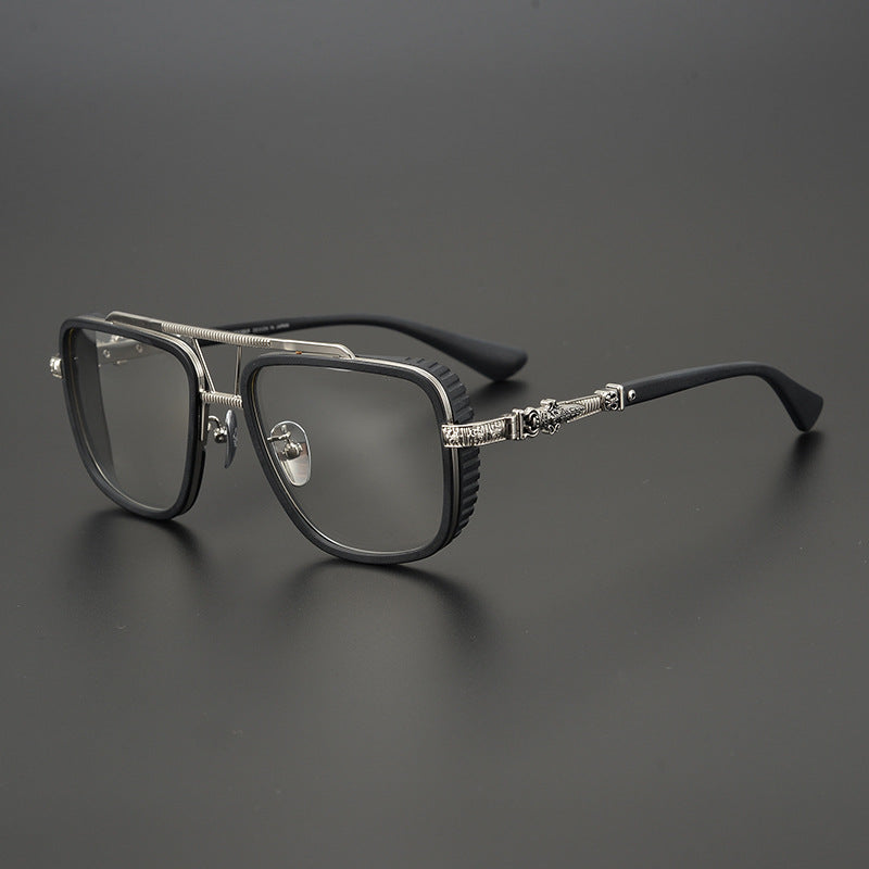 Chrome Hearts Double-Bridge Eyewear with Premium Engraving