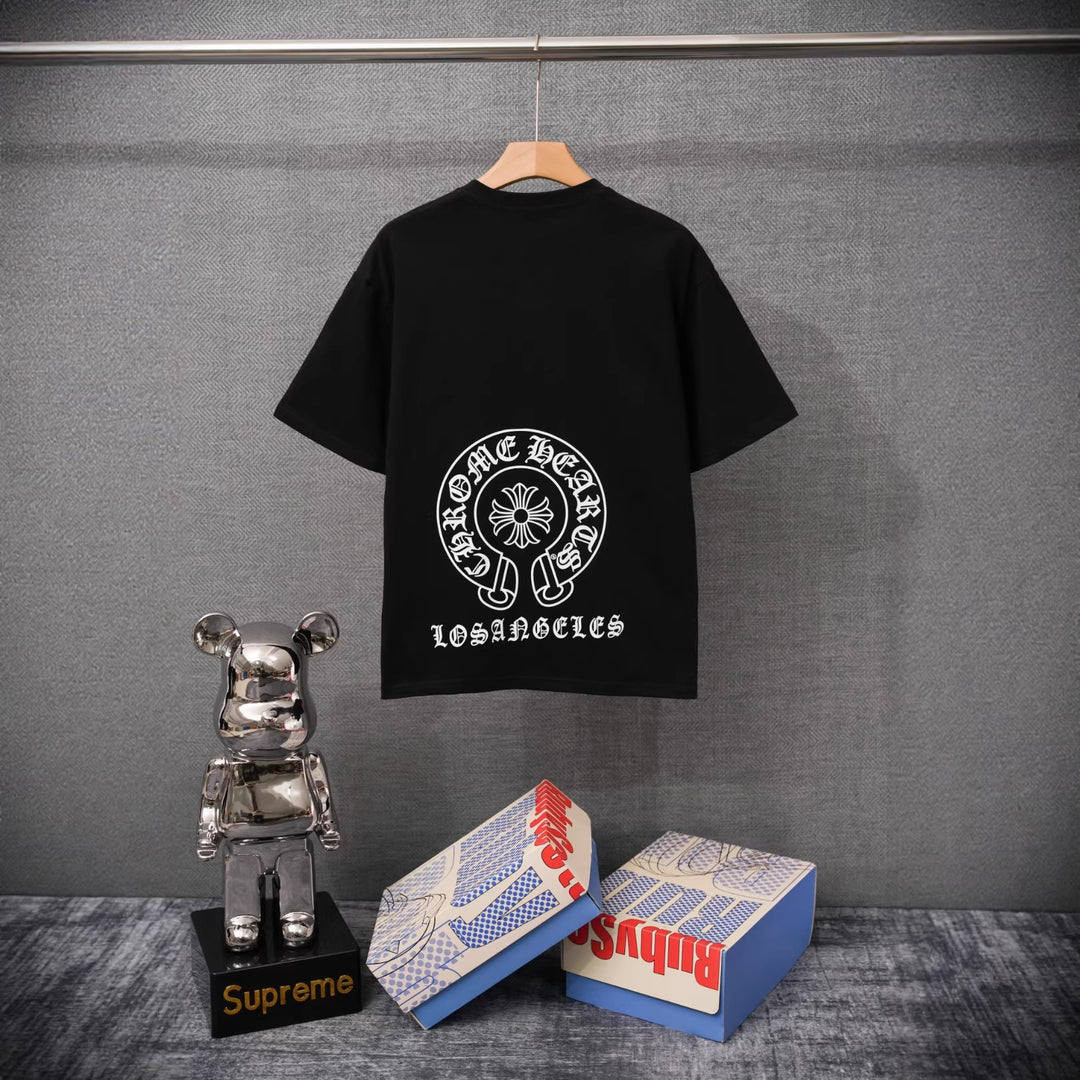 Chrome Hearts Summer Printed Short-Sleeve T-Shirt