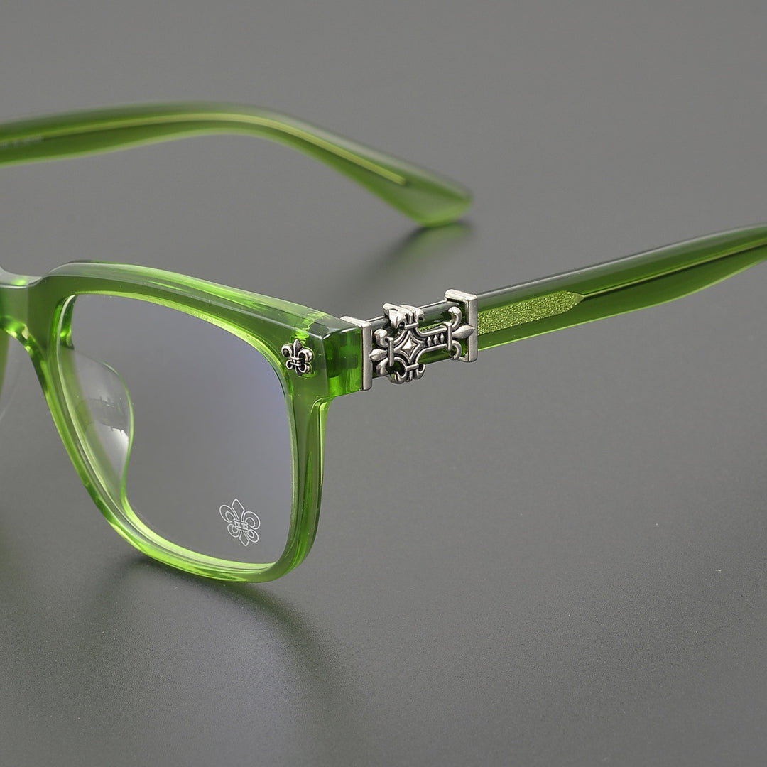 Chrome Hearts Large Square-Frame Acetate Glasses