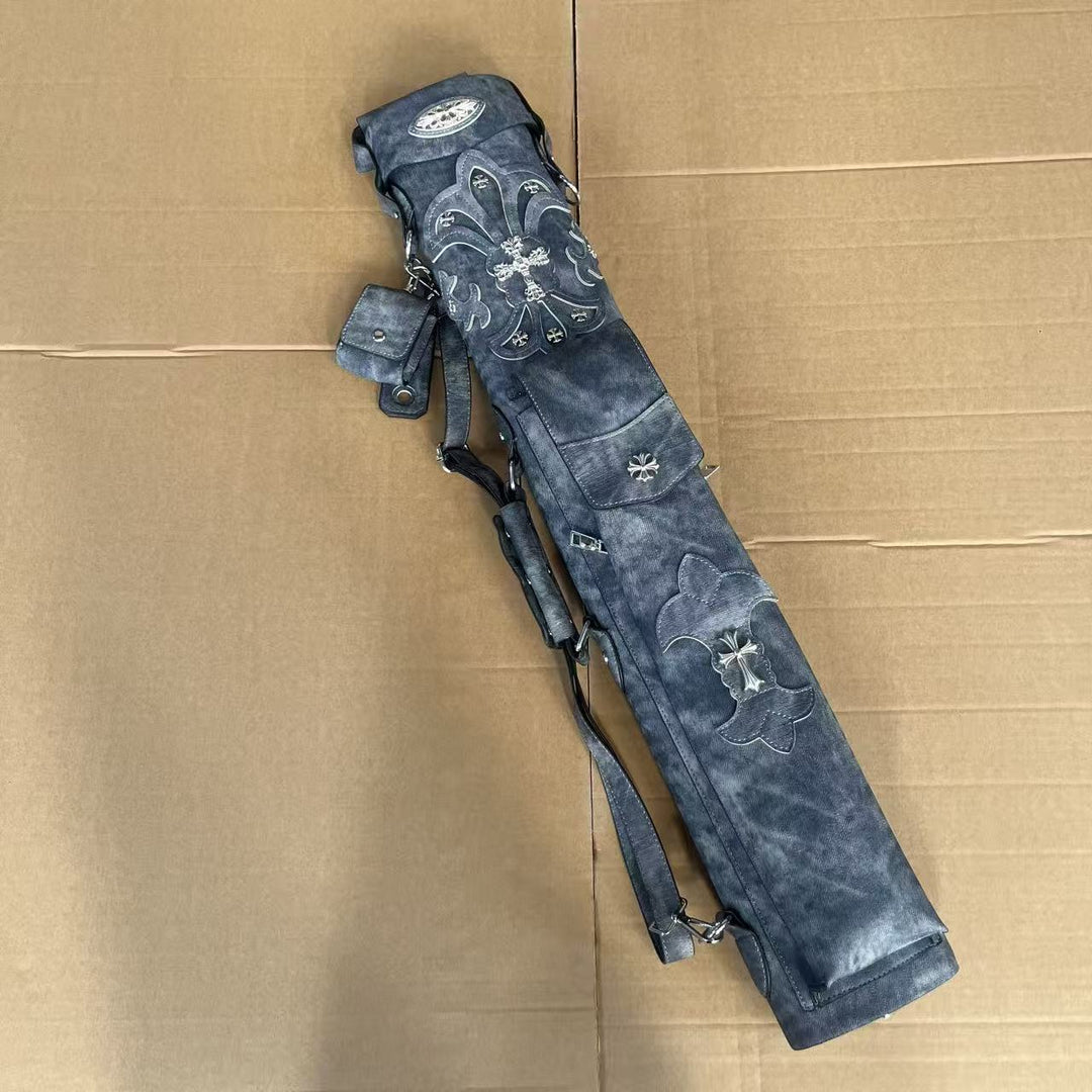 Chrome Hearts 7-Hole Stick, Large Head, Split Stick Bag, Half-Length Stick