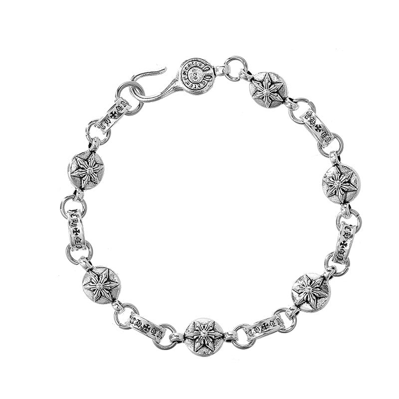 chrome hearts six-pointed star bracelet