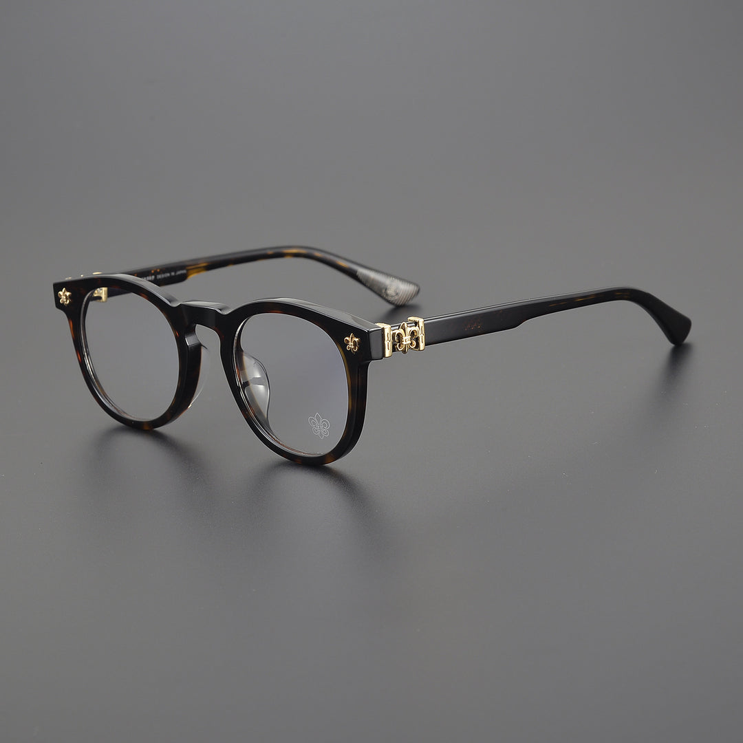 Chrome Hearts Ultralight Acetate Large Round Eyeglass Frames