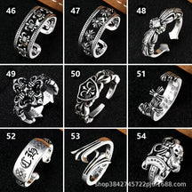 chrome hearts S925 silver open ring