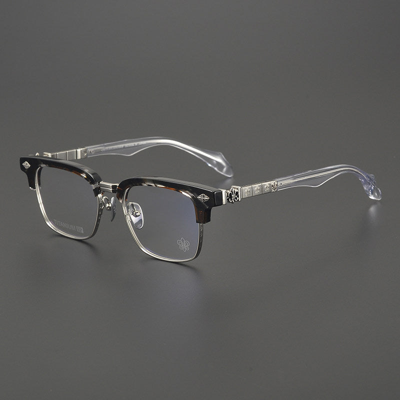 Chrome Hearts Hand-Carved Business Eyeglasses