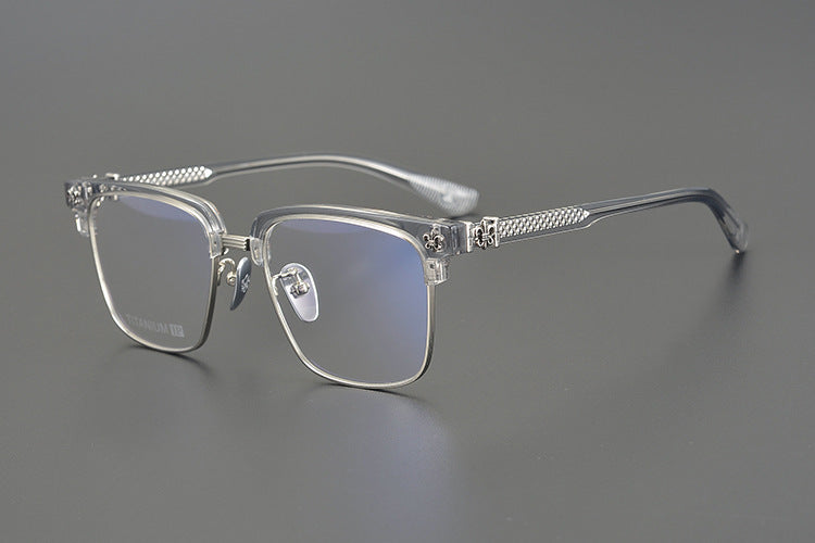 Chrome Hearts hand crafted artistic pure titanium glasses