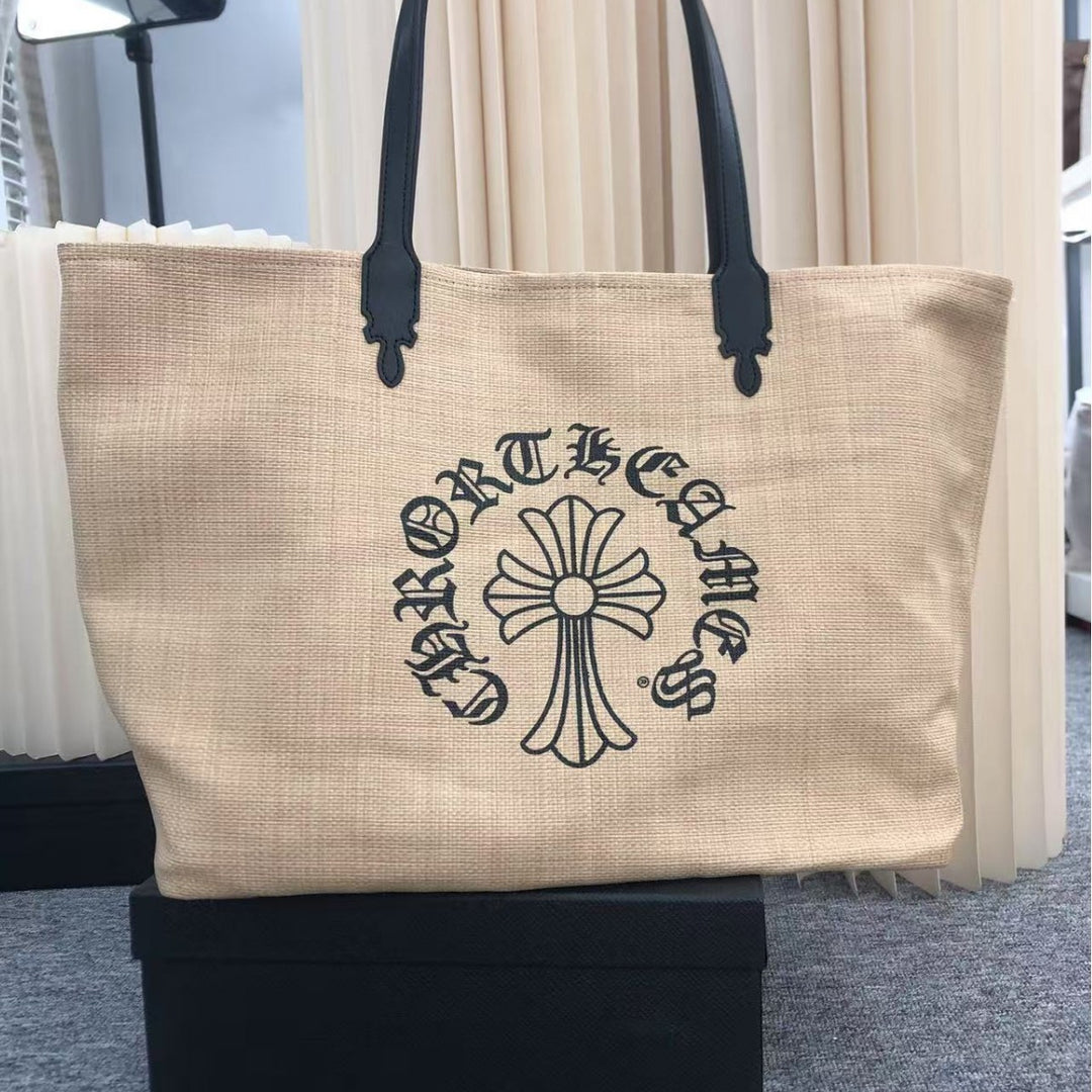 Chrome Hearts woven large capacity shoulder bag