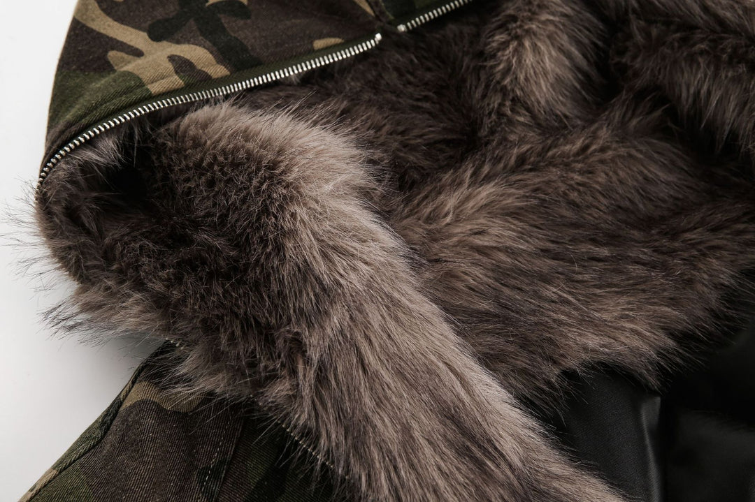 Camouflage Thick Cotton-padded Jacket