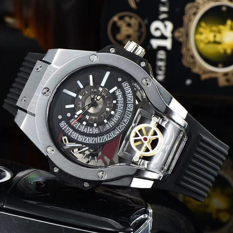 Jason WarCraft Large-Dial Quartz Watch