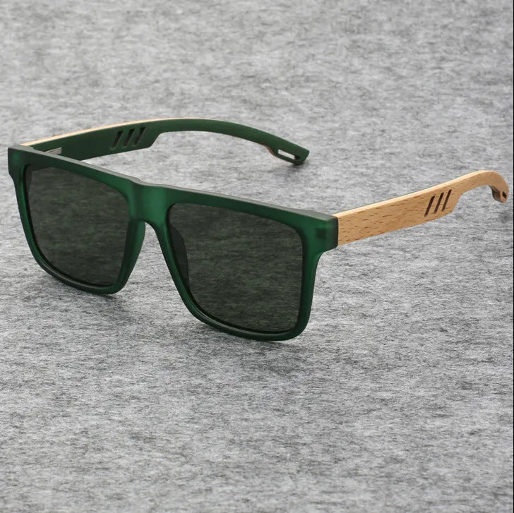 Retro Imitation Bamboo Sunglasses