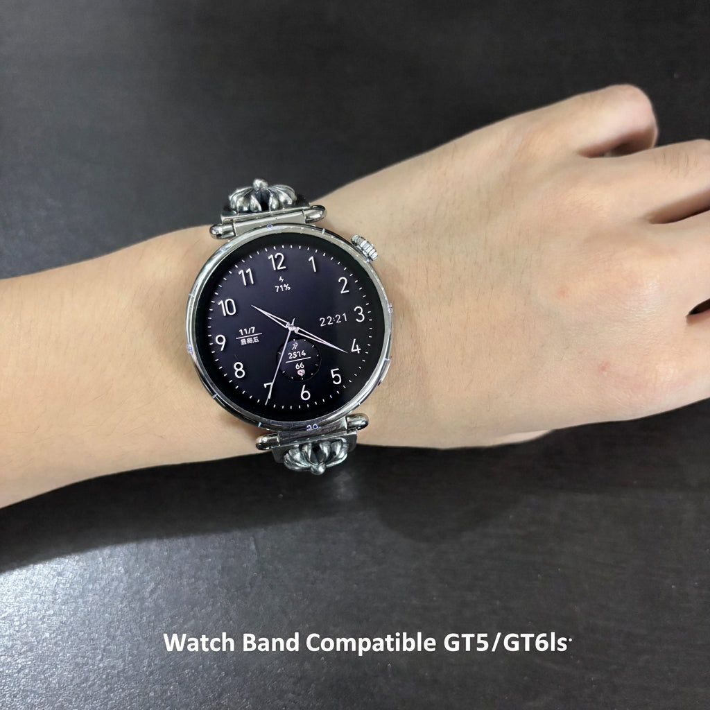 Chrome Hearts Apple watch face watch band