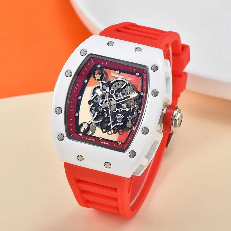 Richard Tonneau-Shaped Skeletonized Versatile Watch