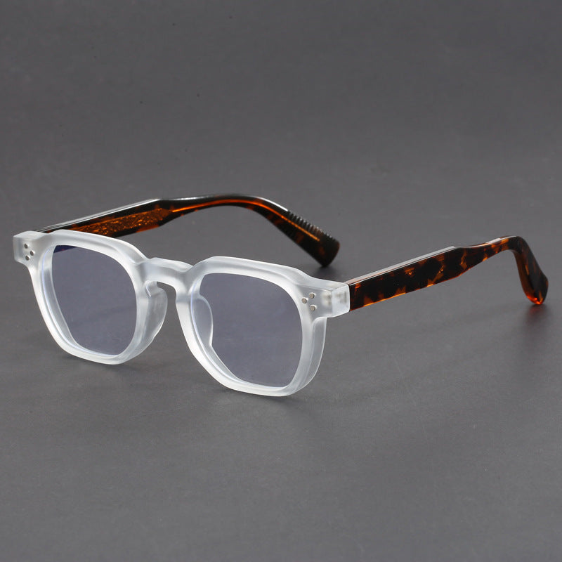 Classic retro square blue light blocking glasses