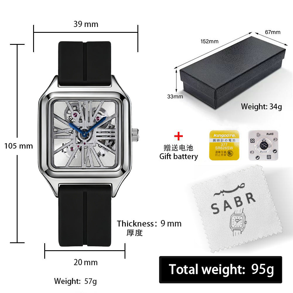 Stylish Waterproof Wristwatch with Calendar