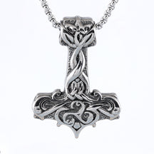 Viking mjolnir necklace