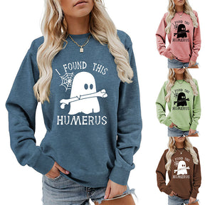 I FOUND THIS HUMERUS round neck loose sweatshirt