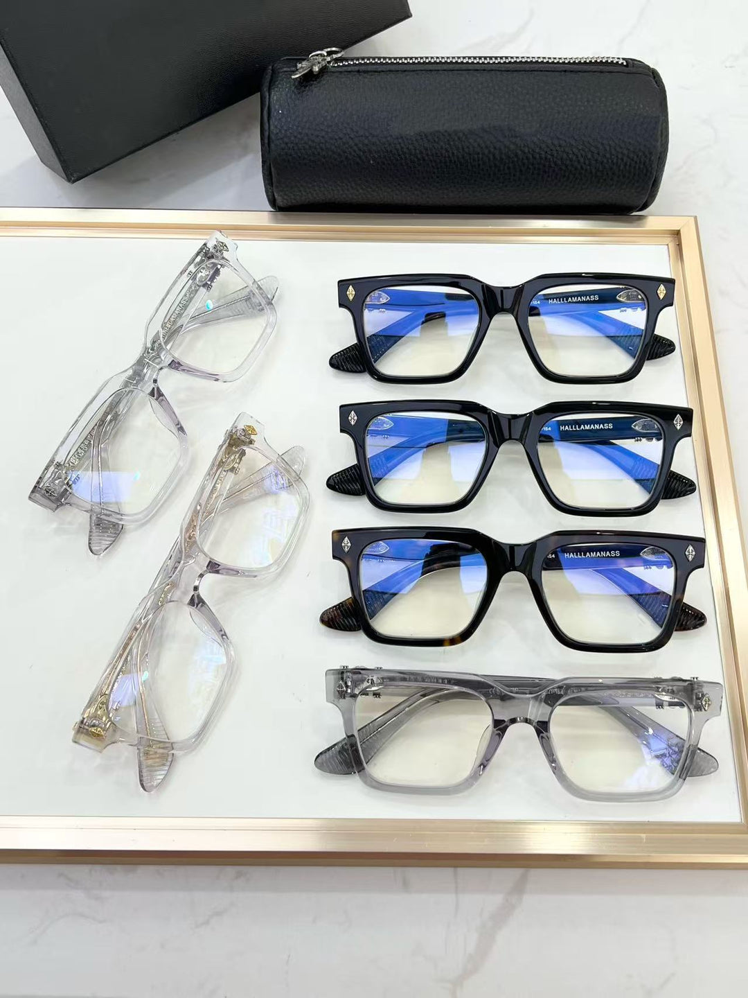 Chrome Hearts Hall square sunglasses