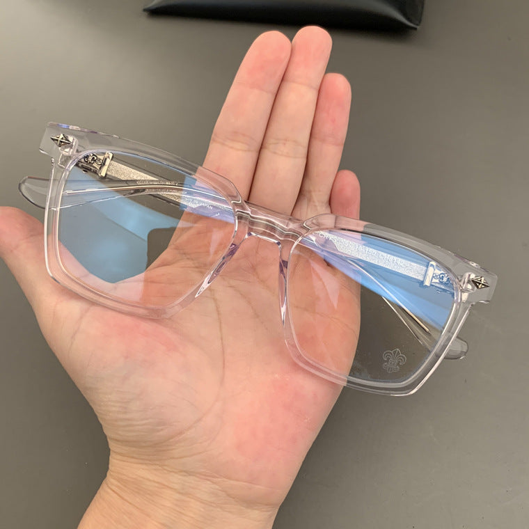 Chrome Hearts large square frame eyeglasses