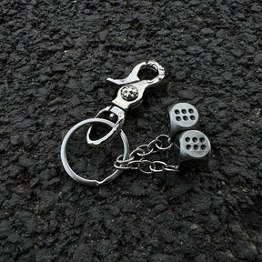 chrome hearts keychain Eight Ball