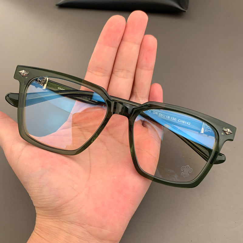 Chrome Hearts large square frame eyeglasses