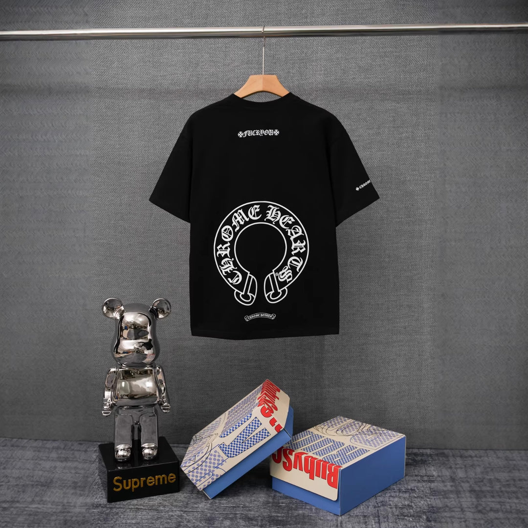 Chrome Hearts Summer Printed Short-Sleeve T-Shirt