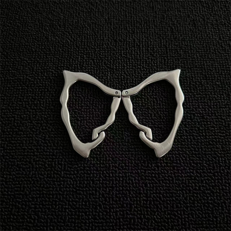 Irregularly shaped keychain/carousel bag charm