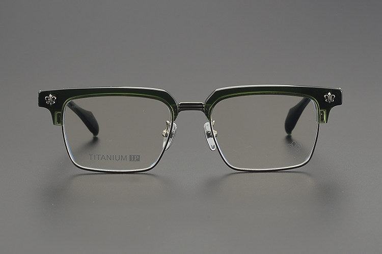 Chrome Hearts Business Browline Eyeglass Frames