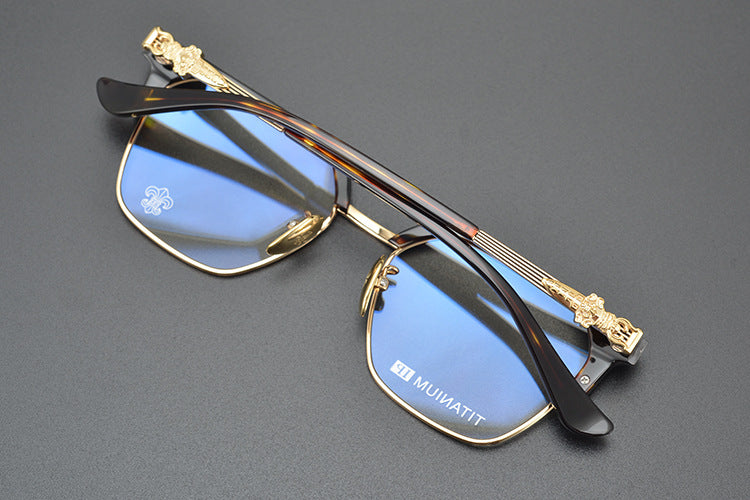 Chrome Hearts Dagger Cross Full Rim Glasses