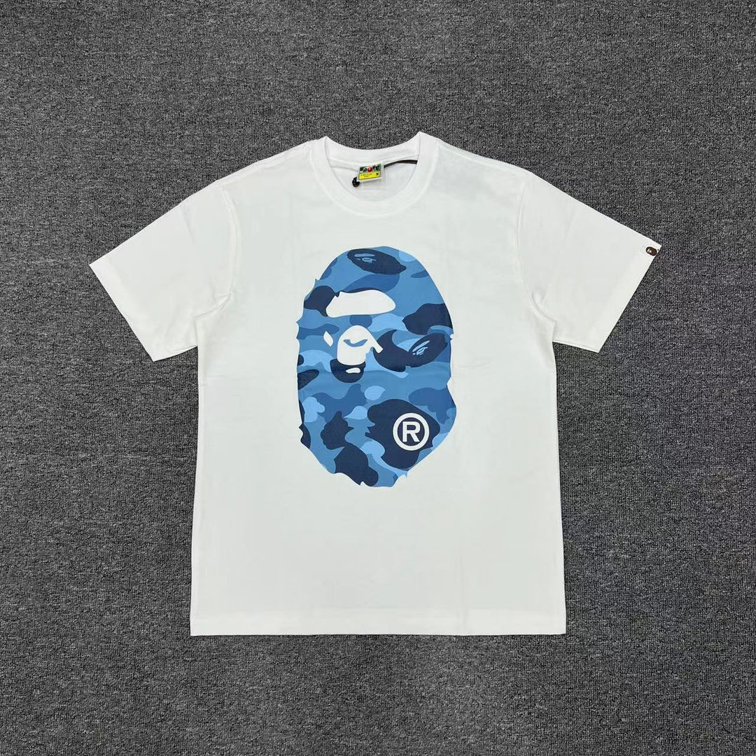 BAPE Ape print cartoon short-sleeved T-shirt