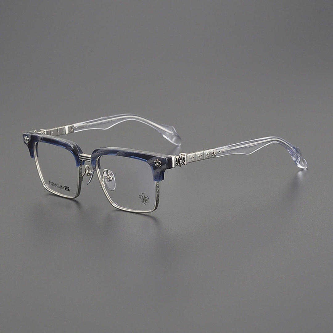 Chrome Hearts Style Hand-Carved Eyewear