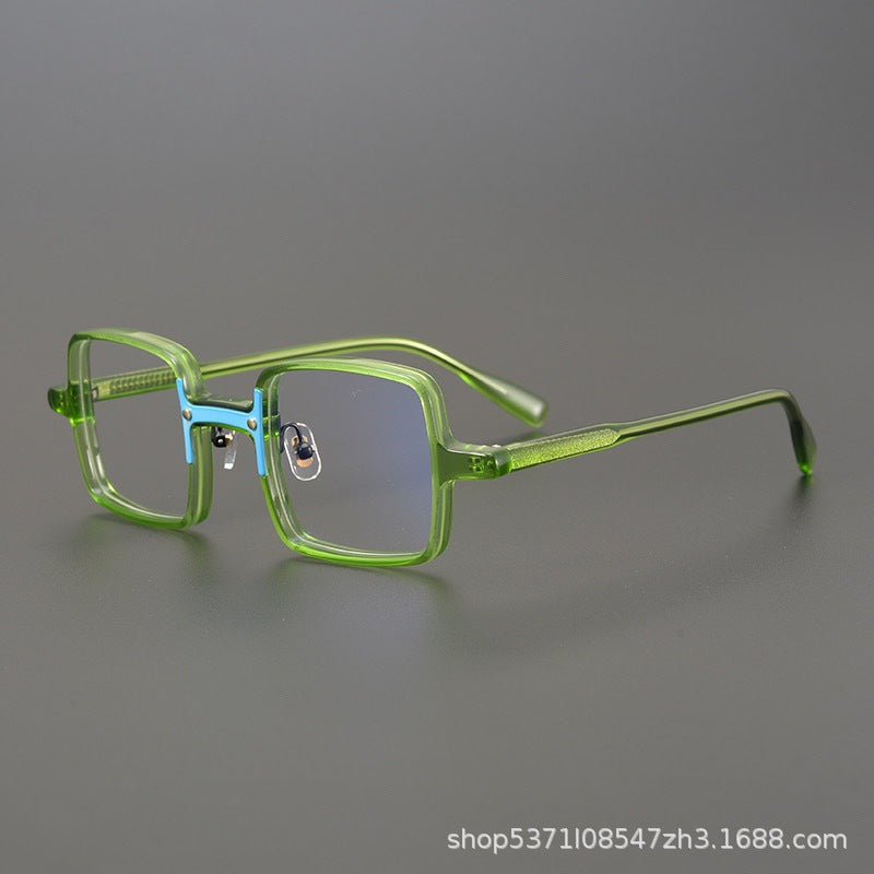 Retro Square Large Frame Glasses
