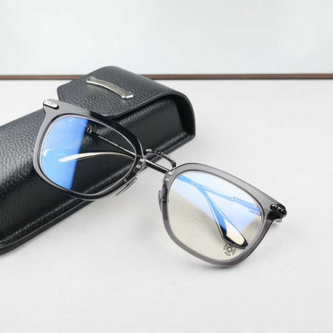 Chrome Hearts CLOACO Dagger glasses with metal temple arms
