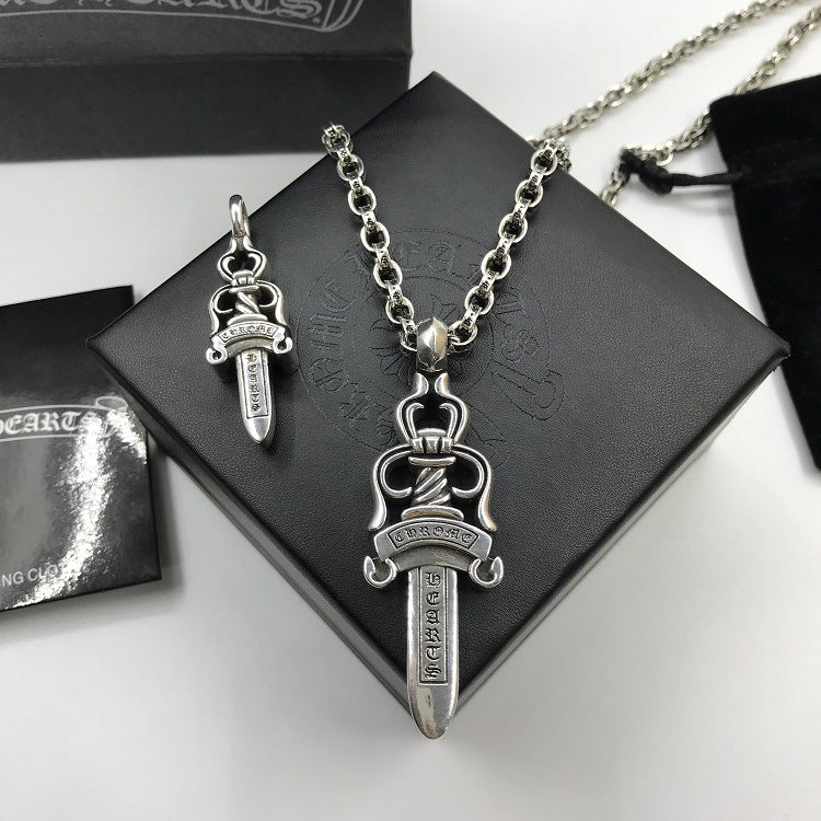 Chrome Hearts Dagger Pendant Necklace