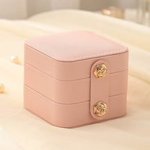 Three-layer magic cube jewelry box