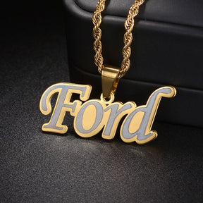 Personalized laser marking hip hop pendant