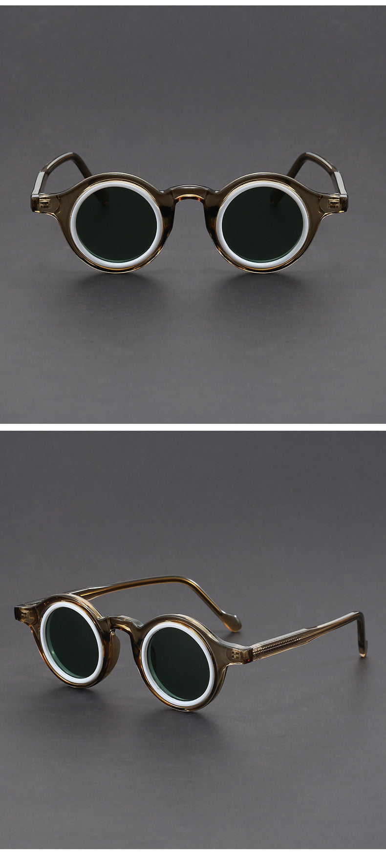 Retro mini small round sunglasses