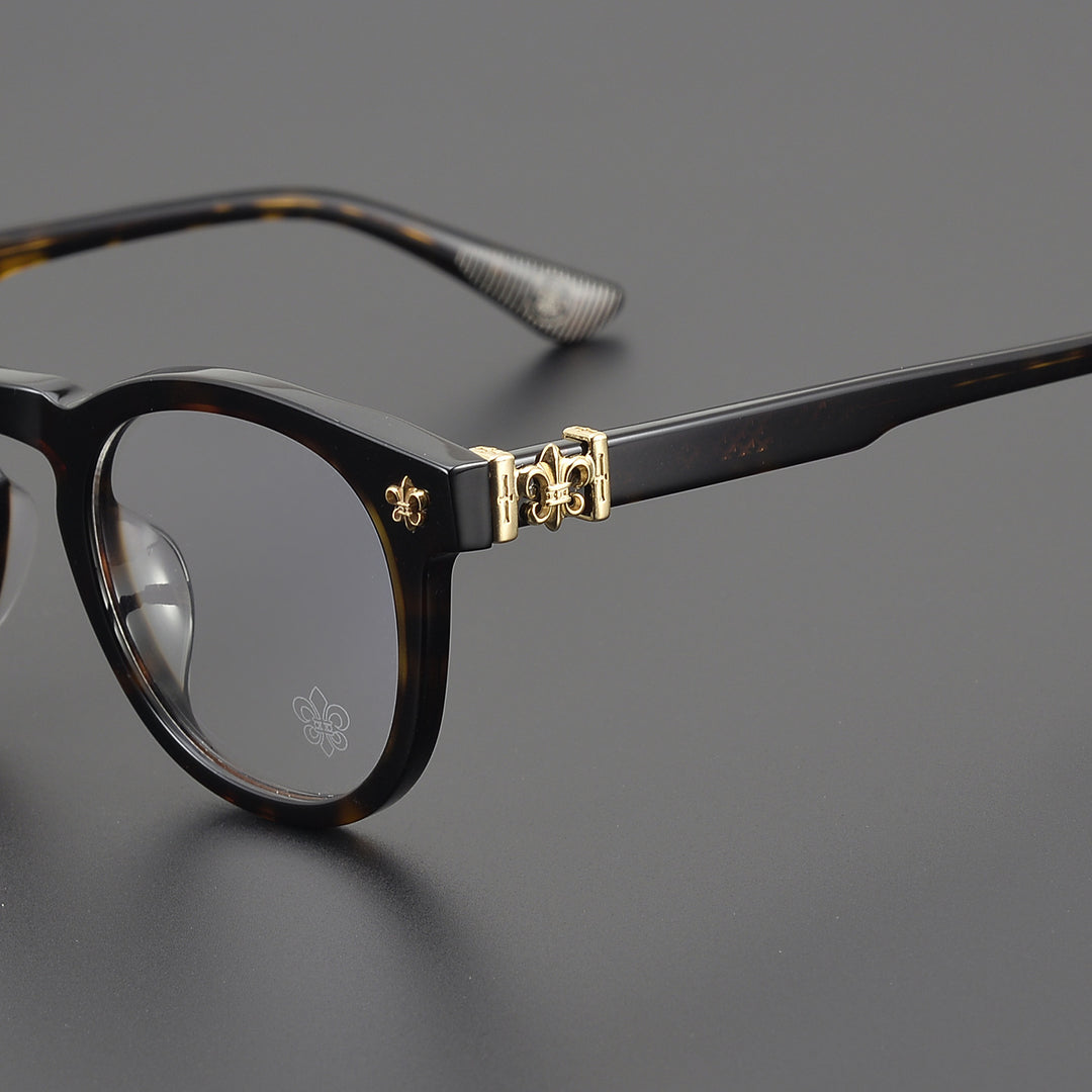 Chrome Hearts Ultralight Acetate Large Round Eyeglass Frames