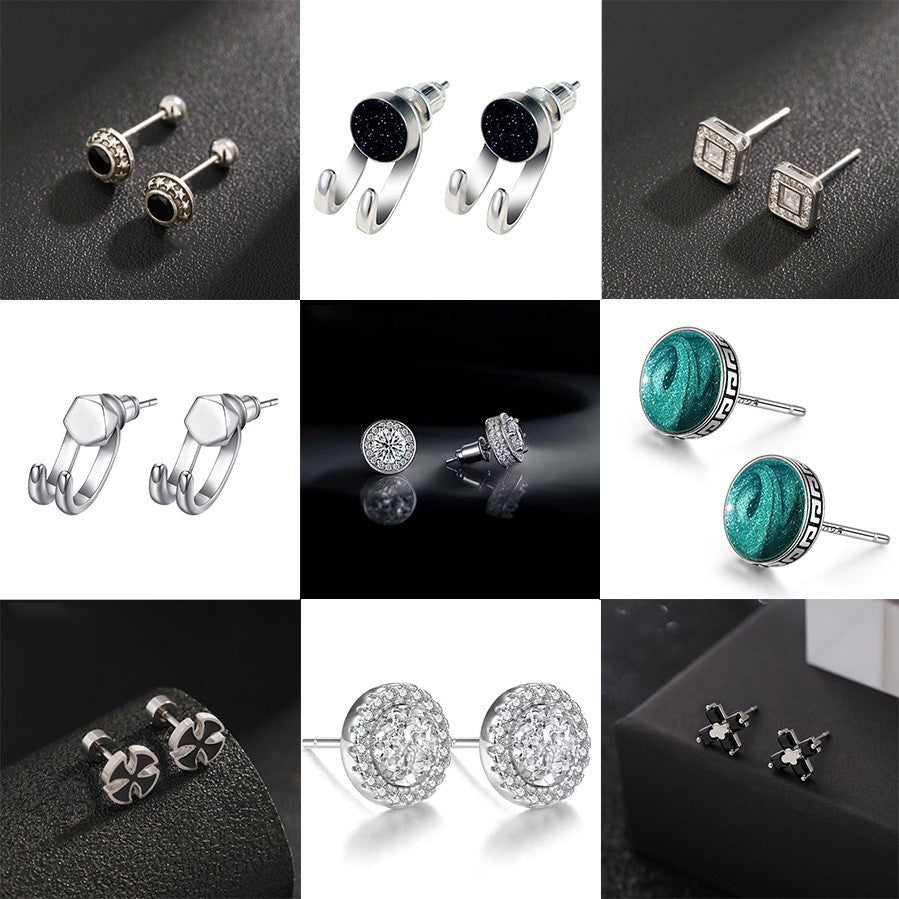 Trendy Versatile and Vintage-Style Earrings