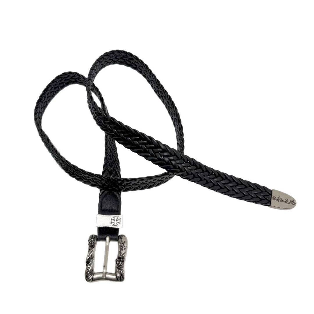 ERD "Melancholy Rich Kid" Rose Woven Belt
