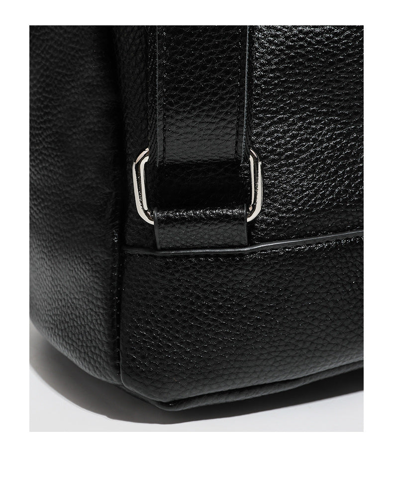 Chrome Hearts Cross Rivet PU Leather Backpack