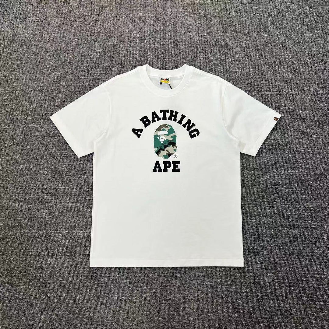 BAPE Ape print cartoon short-sleeved T-shirt