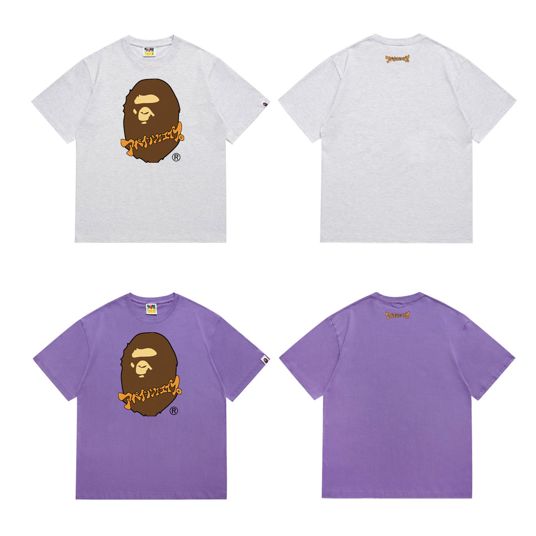 BAPE Summer Camouflage Ape Head Short-Sleeve T-Shirt