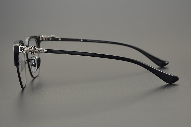 Chrome Hearts Dagger Cross Full Rim Glasses
