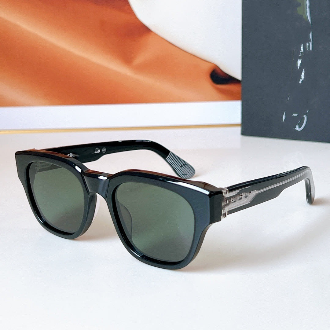 Chrome Hearts Round-Frame Sunglasses for Trendy Men