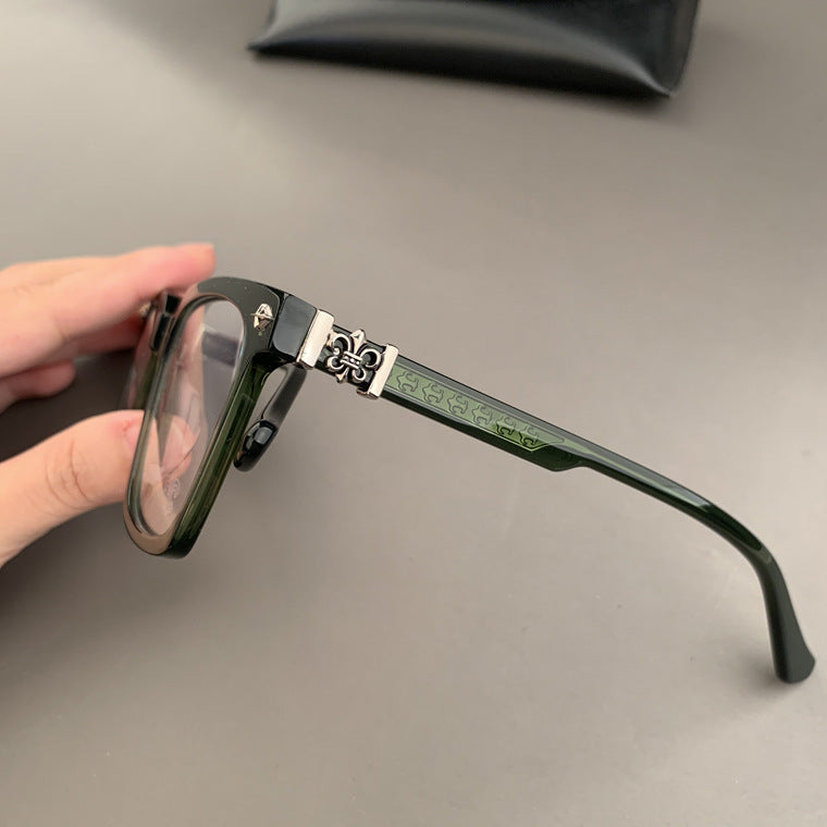 Chrome Hearts large square frame eyeglasses
