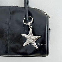 starfish spiral retro necklace