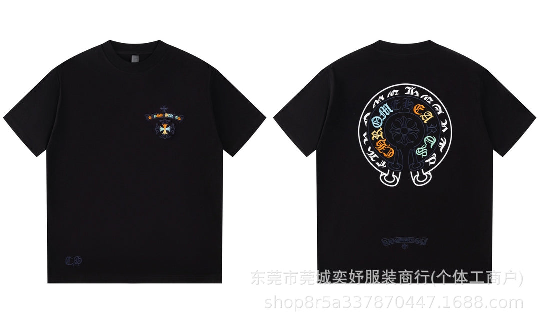 Chrome Hearts Sanskrit Print Short-Sleeve T-Shirt