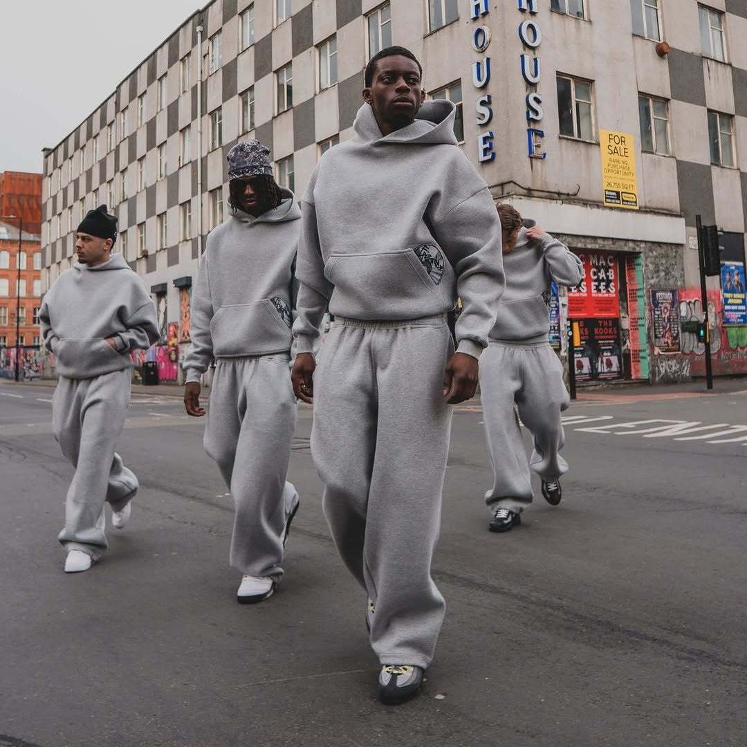 Unique CD embroidered hoodie sweatshirt and pants